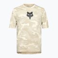 Maglia ciclismo uomo Fox Racing Ranger Tru Dri crema