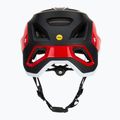 Casco da bici Fox Racing Speedframe Pro Defy rosso fluorescente 3