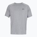 Maglietta da allenamento Under Armour Tech 2.0 steel light heather/nero da uomo 4