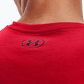 Maglietta Under Armour Sportstyle Left Chest SS da uomo rosso/nero 3