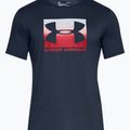 Maglietta Under Armour Boxed Sportstyle academy/rosso da uomo 5