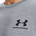 Maglietta Under Armour Sportstyle Uomo petto sinistro SS steel light heather/nero 3