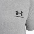 Maglietta Under Armour Sportstyle Uomo petto sinistro SS steel light heather/nero 6