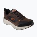 Scarpe SKECHERS Oak Canyon da uomo, cioccolato/nero 7