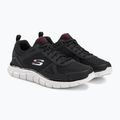 SKECHERS Track Scrolic scarpe da uomo nero/rosso 4