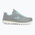 SKECHERS Graceful Twisted Fortune scarpe da donna grigio/menta 2