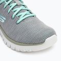 SKECHERS Graceful Twisted Fortune scarpe da donna grigio/menta 7