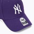 47 Brand MLB New York Yankees MVP berretto da baseball viola 3