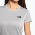 Maglietta da trekking da donna The North Face Reaxion Amp Crew grigio chiaro 3