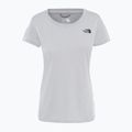 Maglietta da trekking da donna The North Face Reaxion Amp Crew grigio chiaro 4