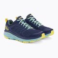 Scarpe da corsa da donna HOKA Challenger ATR 5 blu medioevale/verde pallido 4