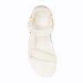 Sandali Teva Flatform Universal Mesh Print bianco brillante da donna 6