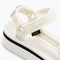 Sandali Teva Flatform Universal Mesh Print bianco brillante da donna 8
