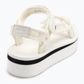 Sandali Teva Flatform Universal Mesh Print bianco brillante da donna 9