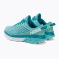 Scarpe da corsa da donna HOKA Arahi 4 Wide sabbia antigua/mare dei Caraibi 3