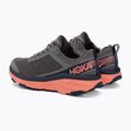 Scarpe da corsa da donna HOKA Challenger ATR 5 grigio antracite/corallo di fusione 3