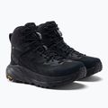 Scarpe da trekking da uomo HOKA Kaha GTX nero/fantasma 5