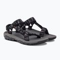 Teva Hurricane XLT2 sandali da uomo chara nero/grigio 4