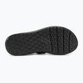 Teva Voya Strappy Leather sandali da donna nero 4