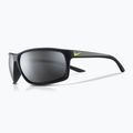 Occhiali da sole da uomo Nike Adrenaline nero/grigio opaco con specchio d'argento 5
