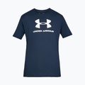 Maglietta Under Armour Sportstyle Logo uomo Academy/bianco