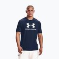Maglietta Under Armour Sportstyle Logo uomo Academy/bianco 3