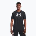 Maglietta Under Armour Sportstyle Logo nero/bianco da uomo