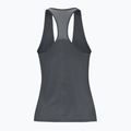 Canotta da allenamento Under Armour da donna HG Armour Racer Tank grigio pece chiaro/argento metallico 5