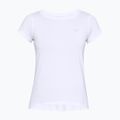 Maglietta da allenamento Under Armour donna HG Armour bianco/argento metallico 6