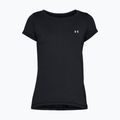 Maglietta da allenamento Under Armour donna HG Armour nero/argento metallico
