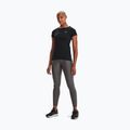 Maglietta da allenamento Under Armour donna HG Armour nero/argento metallico 4
