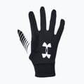Guanti da calcio Under Armour Field Player'S 2.0 da uomo nero/bianco/bianco 5