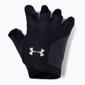Guanti da allenamento da donna Under Armour UA Training nero/nero/argento 5