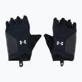Guanti da allenamento da donna Under Armour UA Training nero/nero/argento 3