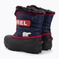 Sorel Snow Commander junior stivali da neve notturno/rosso vela 3