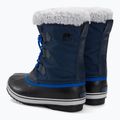 Sorel Yoot Pac Nylon Wp junior stivali da neve collegiale blu/super blu 3