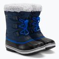 Sorel Yoot Pac Nylon Wp junior stivali da neve collegiale blu/super blu 4