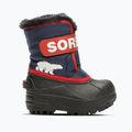 Sorel Snow Commander, stivali da neve per bambini, colore notturno/rosso vela 7