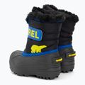 Sorel Snow Commander, stivali da neve per bambini, nero/super blu 3