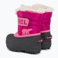 Sorel Snow Commander, stivali da neve per bambini, rosa tropicale e arancio scuro 3