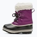 Sorel Yoot Pac Nylon Wp, iris selvatico/prugna scuro, stivali da neve per bambini 2