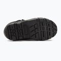 Sorel Flurry Dtv, stivali da neve per bambini, nero/rosso brillante 5