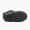 Sorel Flurry Dtv, stivali da neve per bambini, nero/rosso brillante 12