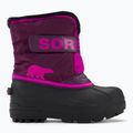 Sorel Snow Commander junior stivali da neve viola dalia/rosa 2