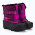 Sorel Snow Commander junior stivali da neve viola dalia/rosa 4