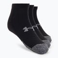 Calze Under Armour Heatgear Low Cut 3 paia nero/nero/acciaio