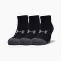 Calze Under Armour Heatgear Low Cut 3 paia nero/nero/acciaio 8