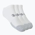 Calzini Under Armour UA Heatgear No Show 3 paia bianco/bianco/acciaio