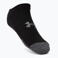 Calze Under Armour UA Heatgear No Show 3 paia nero/nero/acciaio 2