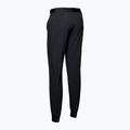 Pantaloni da allenamento da donna Under Armour Armour Sport Woven nero/argento metallico 4